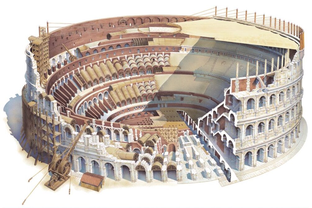 Colossal Structures Architectural Wonders: The Colosseum - ArchClue